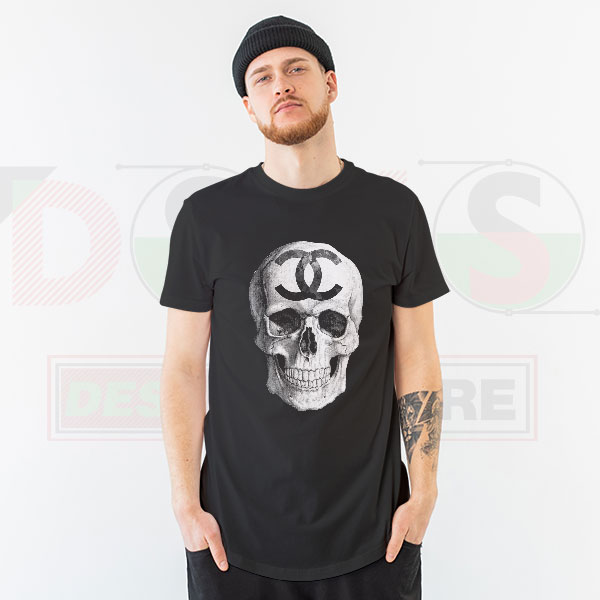 Funny Skull Logo T-Shirt Dress – Edgy Streetwear Vibes