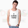 I Like You Funny Tank Top – Playful Statement Style