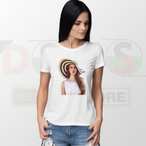 Lana Del Rey Fashion & Beauty Graphic T-Shirt – Iconic Pop Style