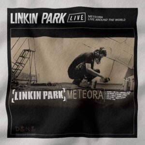 Linkin Park Meteora band t-shirt dress streetwear