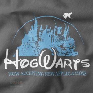 Magical castle wizard inspired graphic t-shirt