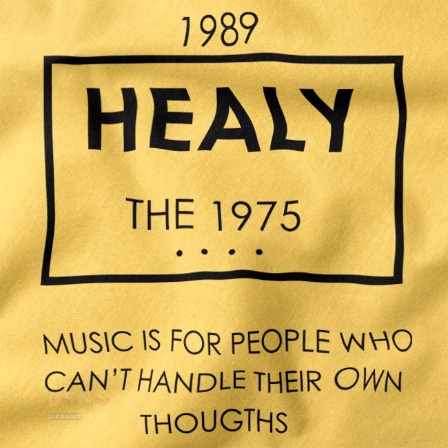 Matthew Healy 1989 birthday graphic t-shirt