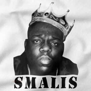 The Notorious B.I.G. graphic tee shirt