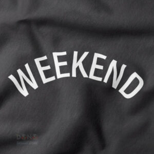 Weekend tee shirt dress casual streetwear style