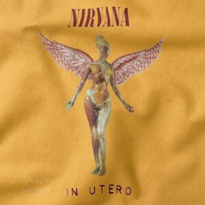 nirvana in utero album t-shirt