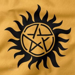 supernatural tattoo design t-shirt