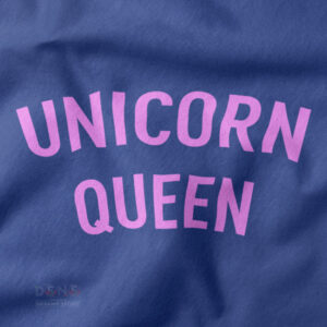 unicorn queen funny graphic t-shirt