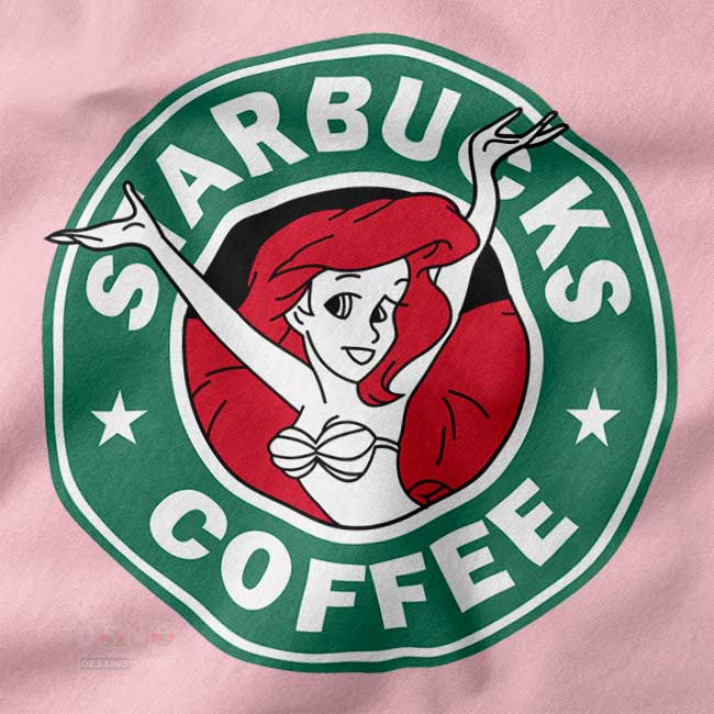 Ariel coffee lover graphic t-shirt cute aesthetic