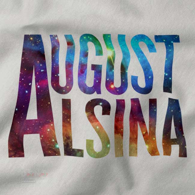 August Alsina record graphic t-shirt