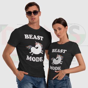 Beast Mode T-Shirt Funny Unicorn