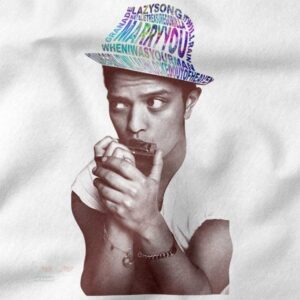 Bruno Mars 24K Magic pop music tee