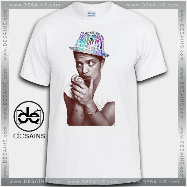 Cheap Graphic Tee Shirts Bruno Mars 24K Tshirt On Sale
