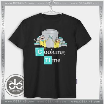 Cheap Graphic Tee Shirts Cooking Time Adventure Time on Sale