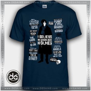 Cheap Graphic Tee Shirts Detective Sherlock Quotes On Sale