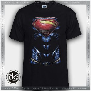 Cheap Graphic Tee Shirts Superman Body Logo on Sale