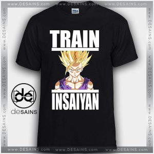 Cheap Graphic Tee Shirts Train Insaiyan Gohan Tshirt On Sale