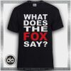 Cheap Graphic Tee Shirts Ylvis The Fox Tshirt on Sale