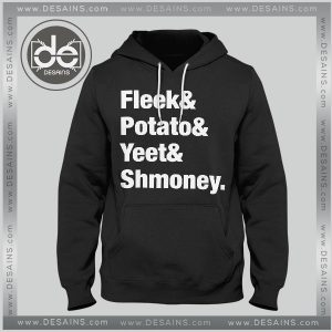 Cheap Hoodie Fleek Potato Yeet Shmoney Tee Shirt Dress