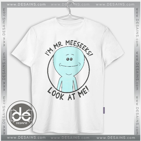 Cheap Tee Shirt Dress Rick and Morty Meeseeks Tshirt