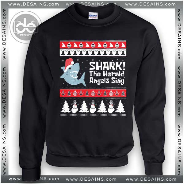 Cheap Ugly Christmas Sweater Shark Tacky Sweatshirt On Sale