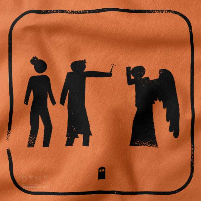 Don’t Blink graphic T-shirt sci-fi streetwear