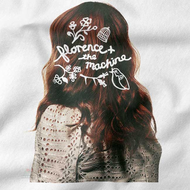 Florence and the Machine inspired indie graphic tee