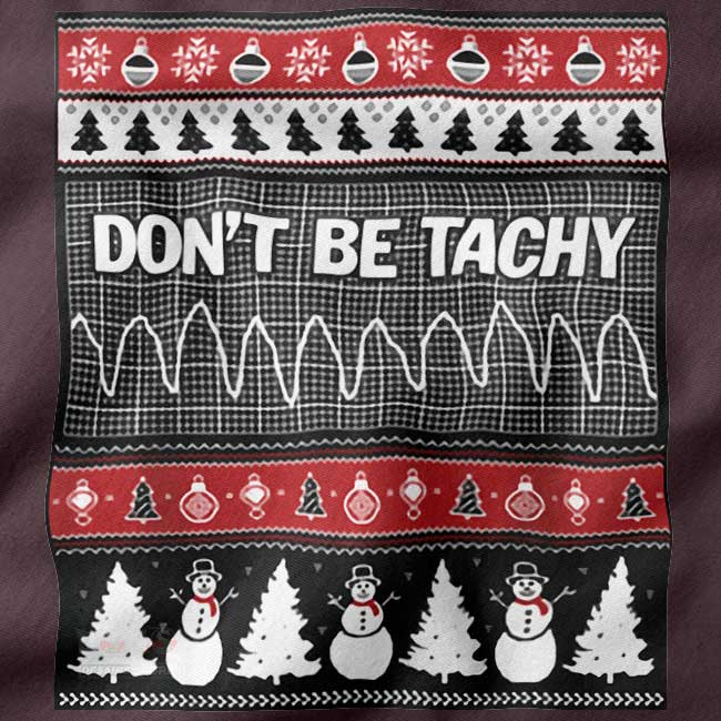 Funny nurse medical pun Christmas sweater