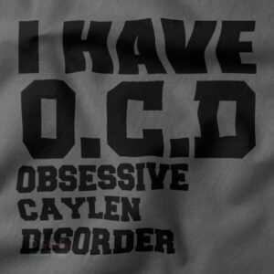 I Have OCD graphic tee pop culture streetwear