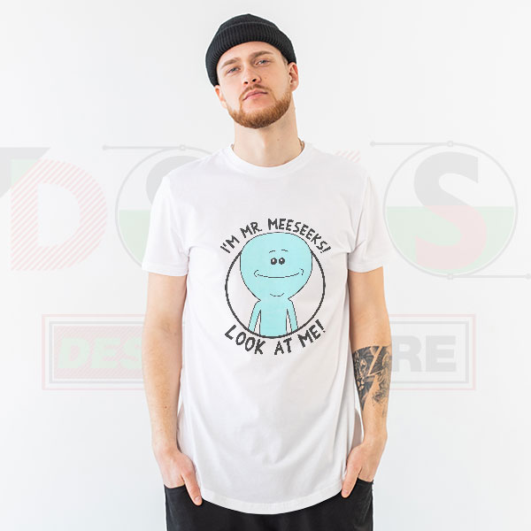 I’m Mr Meeseeks Look At Me T-Shirt – Rick and Morty Graphic Tee