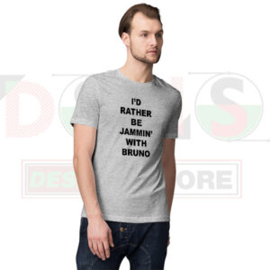 Jammin’ With Bruno Mars Inspired Graphic Tee – Feel Good Streetwear