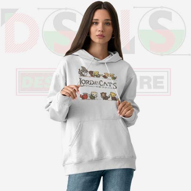 Lord of the Cats Funny Hoodie
