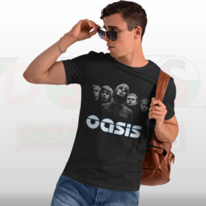 Oasis Rock Band T-Shirt Dress – Iconic Britpop Streetwear