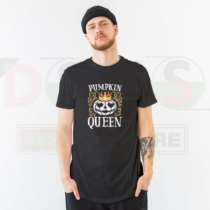 Pumpkin Queen Graphic Tee – Spooky Cute Halloween Vibes