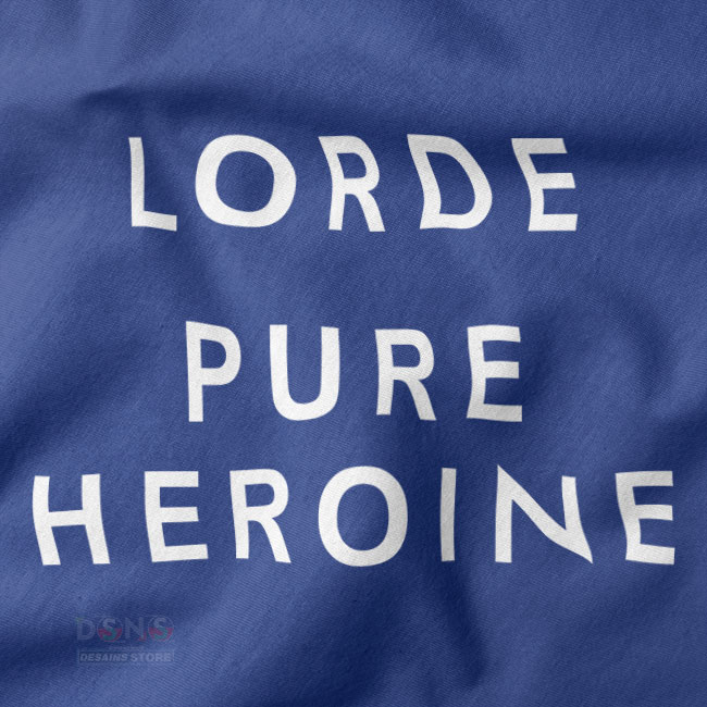Pure Heroine inspired graphic t-shirt