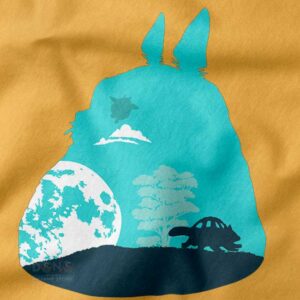 Studio Ghibli inspired Totoro t-shirt design