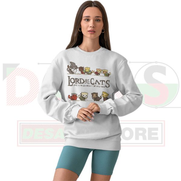 Sweatshirt Lord of the Cats Funny - LOTR