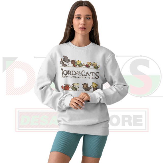 Sweatshirt Lord of the Cats Middle-earth
