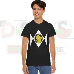Tee Shirts Power Rangers Pokemon Pikachu
