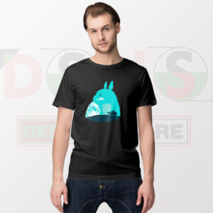 Totoro Anime Graphic Tee – Cozy Studio Ghibli Vibes