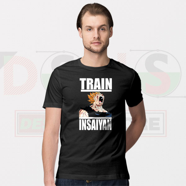 Train Insaiyan Vegeta T-Shirt – Dragon Ball Anime Power