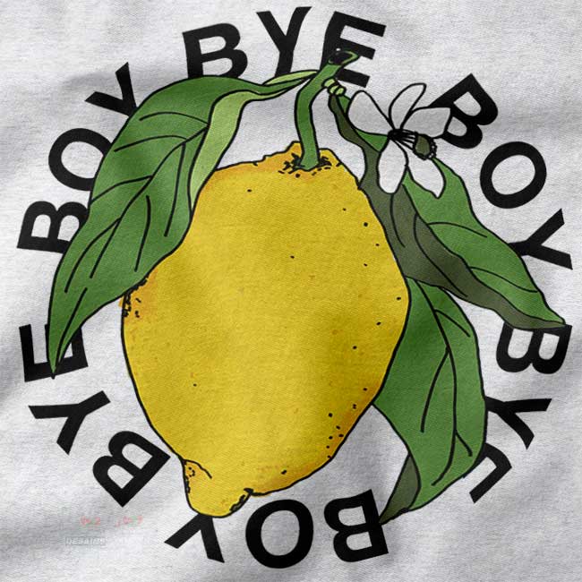 Trendy Bye Boy Lemonade tee for pop music and street style fans