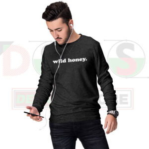 Wild Honey Aesthetic Sweatshirt – Cozy Minimal Streetwear