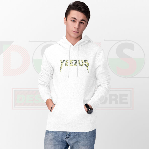 Yeezus Logo Army Hoodie – Bold Streetwear Statement