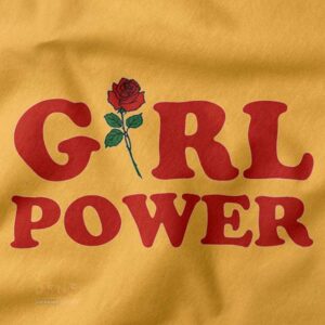 empowering girl power graphic tank
