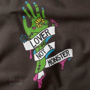 80s lover monster Halloween graphic t-shirt