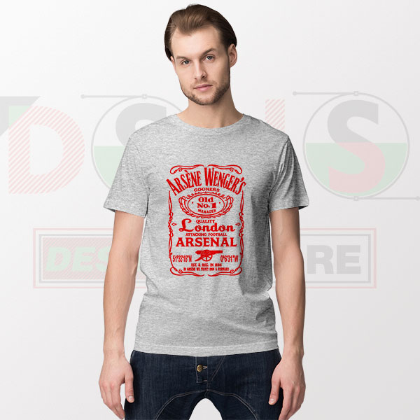 Arsène Wenger Tennessee Whiskey Logo T-Shirt