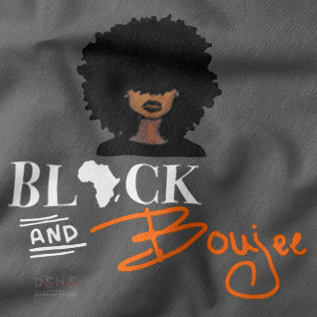 Black and Boujee merch t-shirt urban fashion