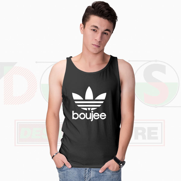 Boujee Clothing Inspired Logo Tank Top – Sporty Streetwear