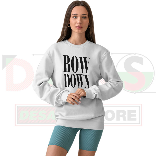 Bow Down Statement Sweatshirt – Pop Culture Power