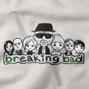 Breaking Bad art graphic t-shirt pop culture streetwear